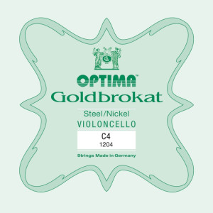 Corda violoncello Optima Goldbrokat 1204 4° Do Medium 1/4