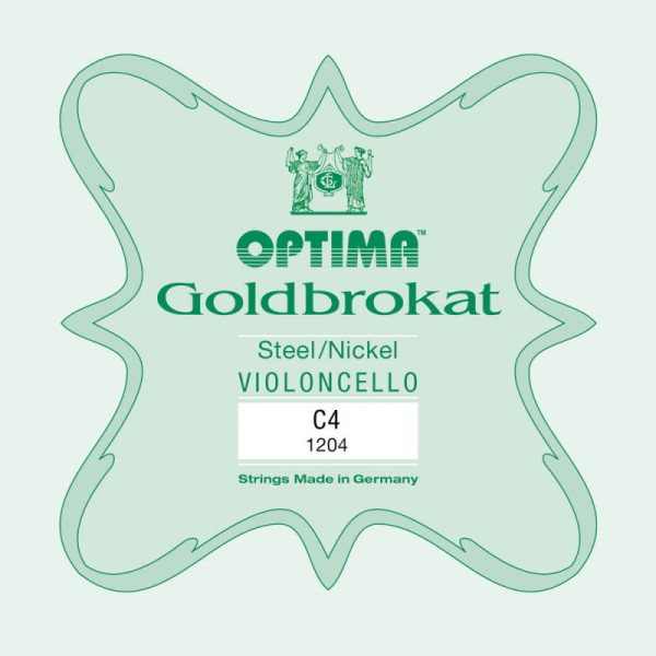 Comprar Corda de cello Optima Goldbrokat 1204 4ª C Dó Média 1/8 ao melhor preço | València Violins