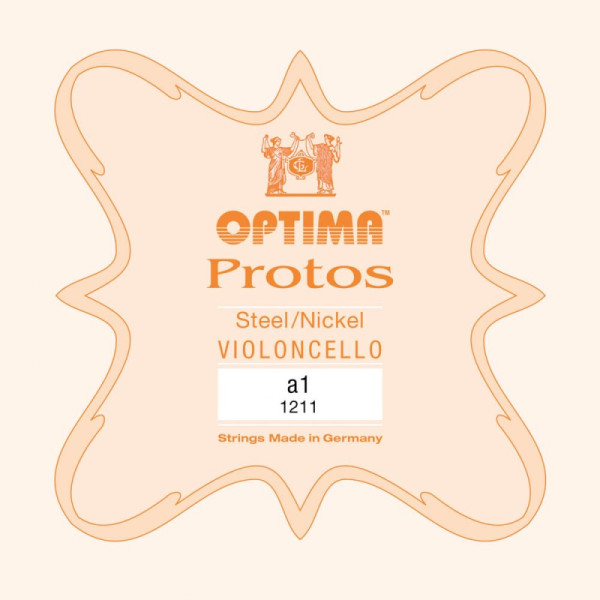 Corda violoncello Optima Protos 1211 1ª La Medium 4/4