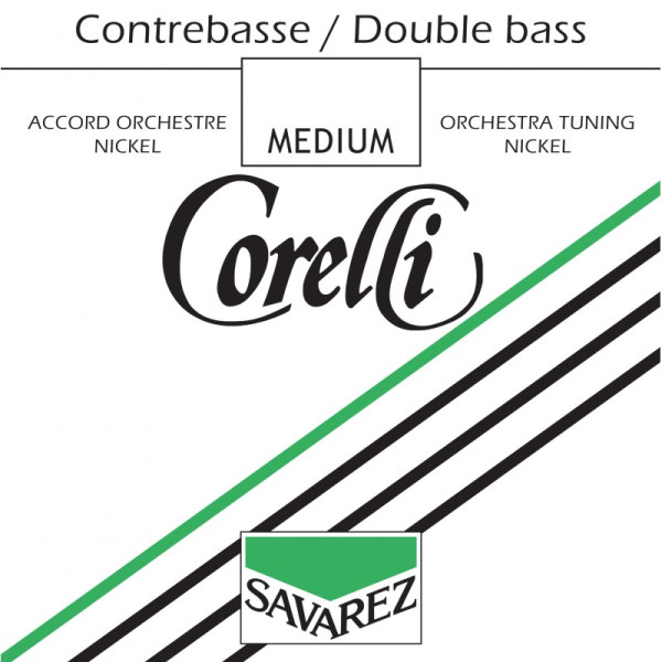 Corda contrabbasso Corelli orquesta níqu 3ª La Medium 1/4