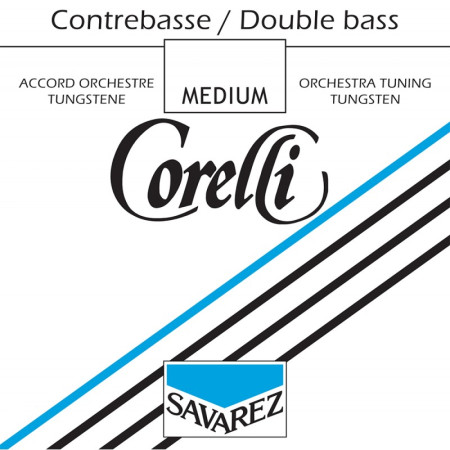 Corda contrabbasso Corelli orchestra tungsteno 4ª Mi Medium 1/8