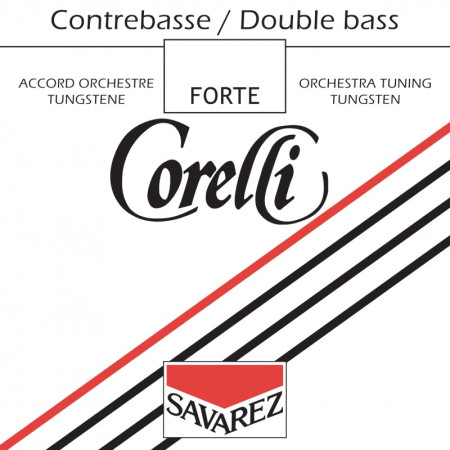 Corda contrabbasso Corelli Solista nichel 393TX 3° Si Forte 4/4