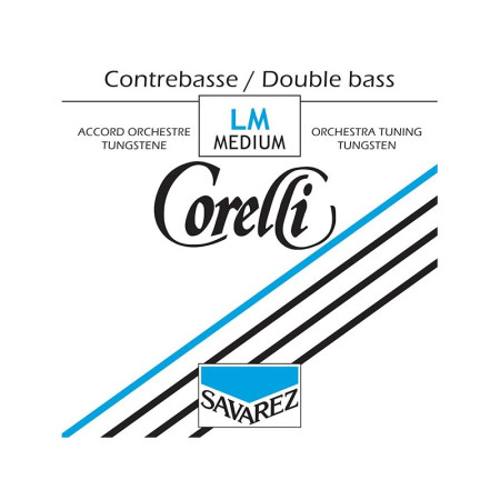 Corda contrabbasso Corelli tungsteno 1ª Sol Medium 4/4