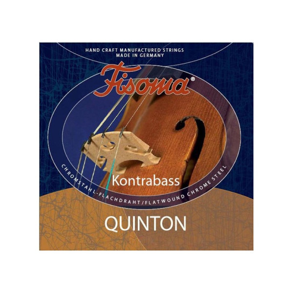 Corda contrabbasso Lenzner Fisoma Quinton F1303 3ª La, Steel, flat Medium 3/4