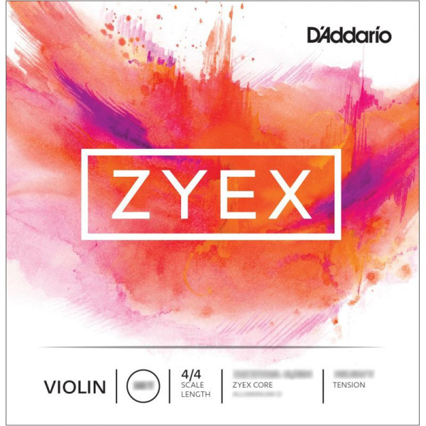 Corde violon D'Addario Zyex DZ311 1er Mi Boule Medium 4/4