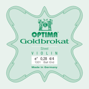 Buy Optima Goldbrokat 1001 1st E String 0.28 Extra-hard 4/4 Violin