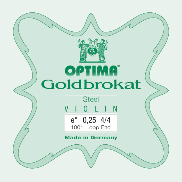 Comprar Corda de violino Optima Goldbrokat 1001 1ª Mi laço 0.25 Leve 4/4 