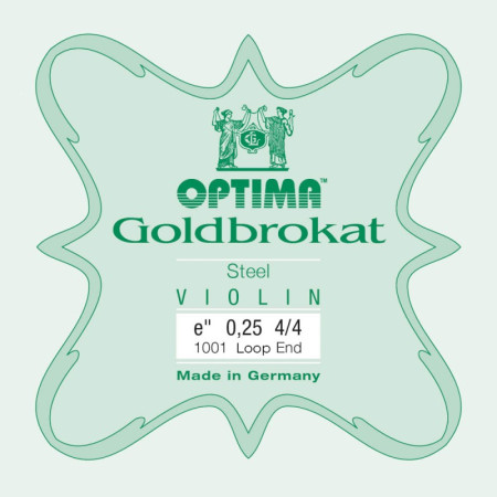 Comprar Corda de violino Optima Goldbrokat 1001 1ª Mi laço 0.25 Leve 4/4 