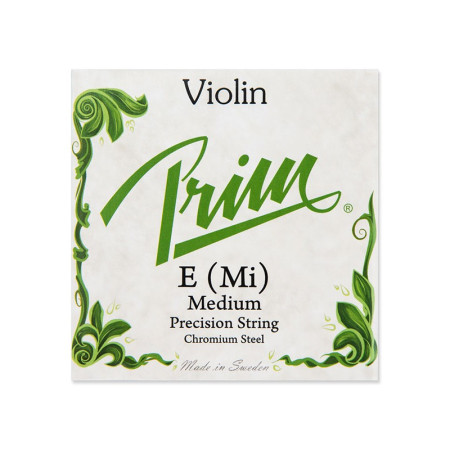 Corda violino Prim 1° Mi Bola Medium 4/4