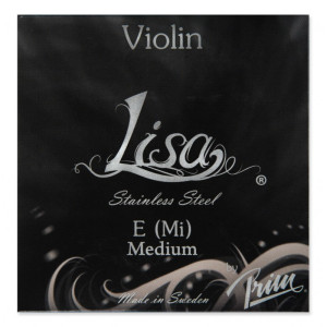 Prim Lisa 1st String Violin E Ball Medium 4/4