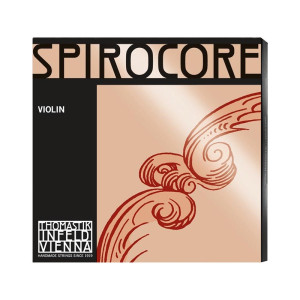 Cordas de Violino Thomastik Spirocore S-13 4ª Sol cromo Médio 4/4.