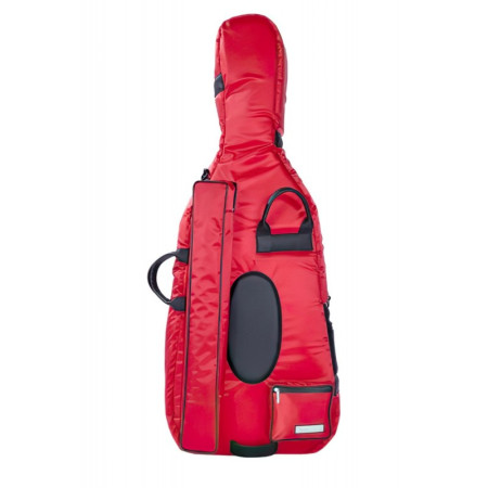 Custodia rigida Bam di violoncello Performance 4/4 PERF1001S 4/4 Rosso