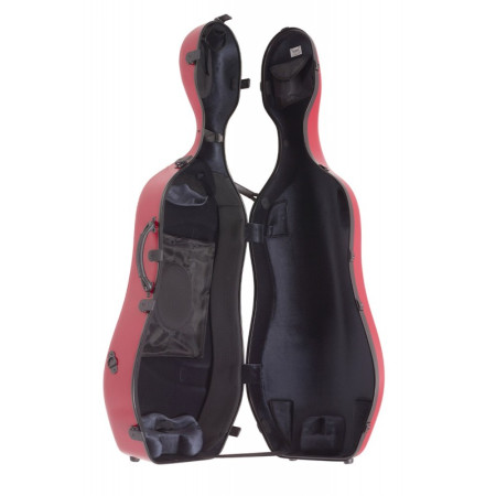 Étui rigide violoncelle Bam Classic 1001S 4/4 Argenté