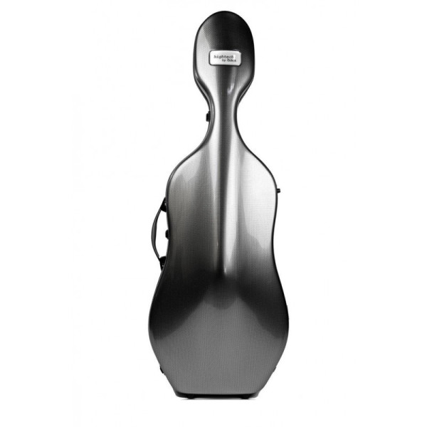 Custodia rigida per violoncello Bam Hightech Compact 3.5 1004XL 4/4 Carbonio argento