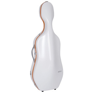 Comprar Bam SUP1005XLW Slim 2.9 Ice Suprême Hightech Estojo para Violoncelo 4/4 Branco/Laranja 