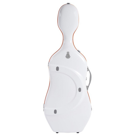 Comprar Bam SUP1005XLW Slim 2.9 Ice Suprême Hightech Estojo para Violoncelo 4/4 Branco/Laranja 