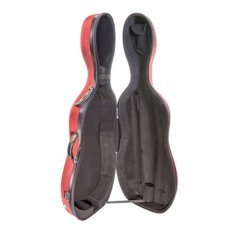 Custodia rigida cello Rapsody EVA1610 4/4 4/4 Bordeaux Burdeos