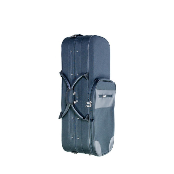 Comprar Estojo retangular para 2 violinos Rapsody Duo 4/4 preto ao melhor preço | València Violins