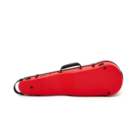 Étui rigide violon Artist Dynamic polycarbonate forme 4/4 Rouge