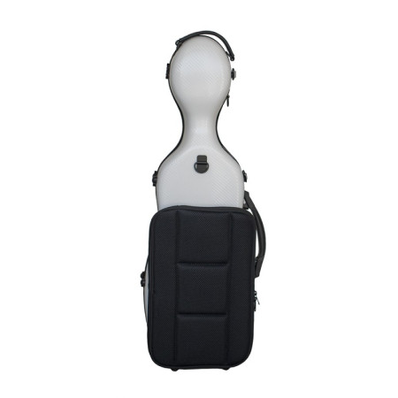 Étui rigide violon Artist Dynamic Rocket avec housse pour partitions 4/4 Blanc