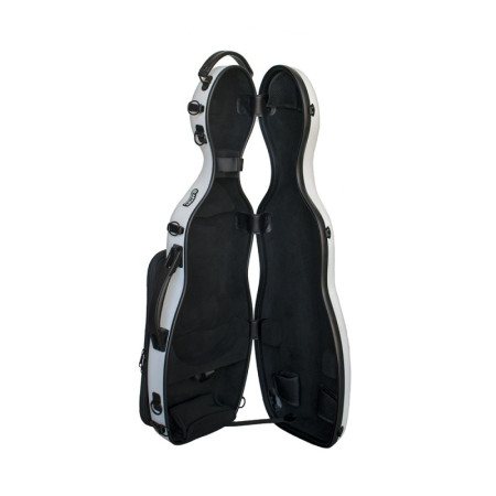 Étui rigide violon Artist Dynamic Rocket avec housse pour partitions 4/4 Blanc