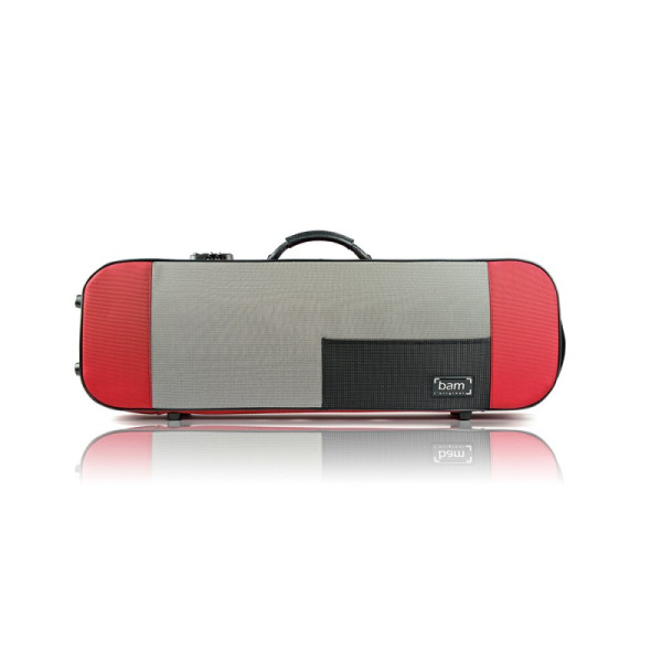 Comprar Estojo de violino Bam 5001S Stylus 4/4 Vermelho ao melhor preço | València Violins