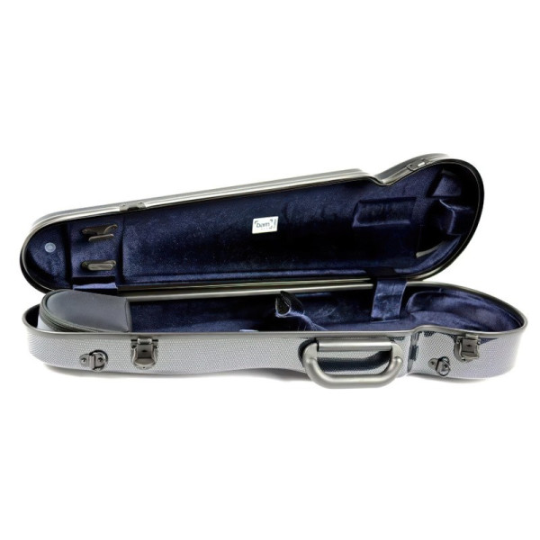 Buy Bam Hightech 2002XL 4/4 Silver carbon violin case at the best price | València Violins