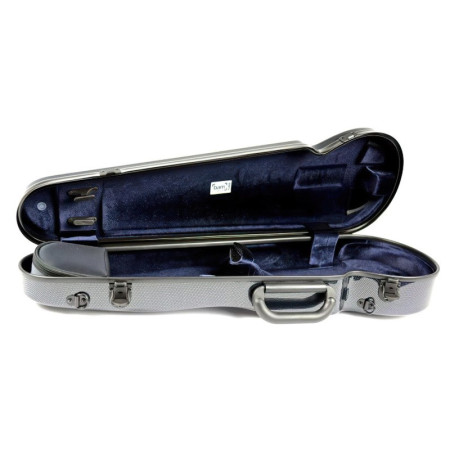 Buy Bam Hightech 2002XL 4/4 Silver carbon violin case at the best price | València Violins