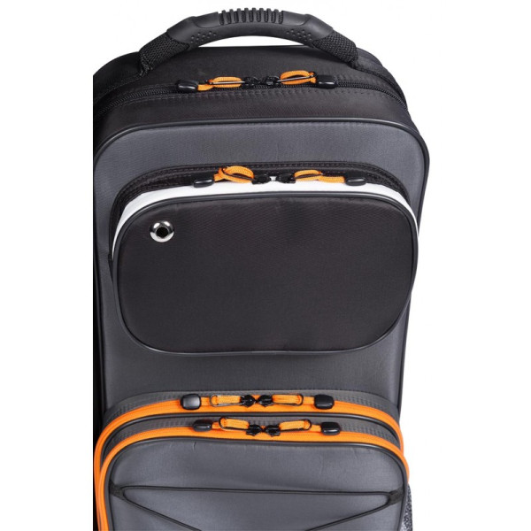 Estuche violín Bam PEAK2001S Peak Performance Compact rectangular gris/negro 4/4