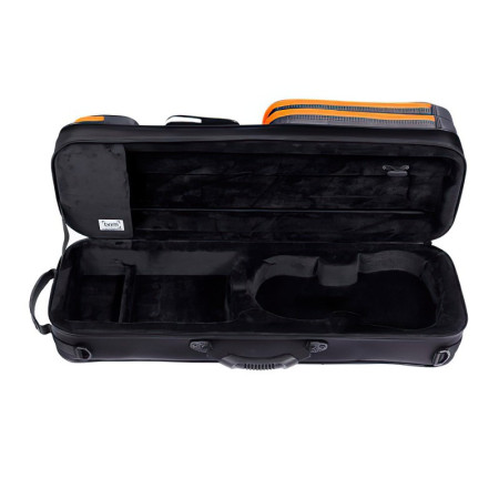 Comprar Estojo de violino Bam PEAK2003SN Peak Performance retangular 3/4-1/2 cinza-preto 3/4-1/2. 