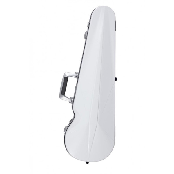 Custodia rigida violino Bam SUP2002XL Ice Suprême Hightech forma 4/4 Bianco/Argento