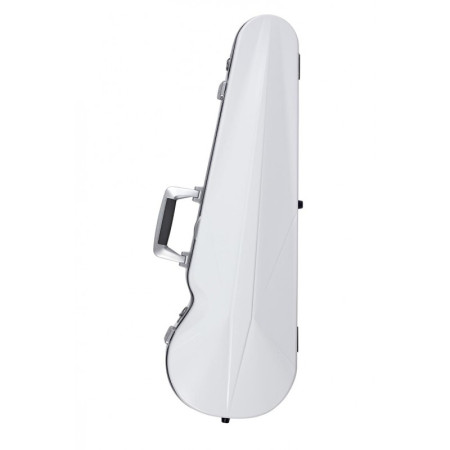 Étui rigide violon Bam SUP2002XL Ice Suprême Hightech forme 4/4 Blanc/Argent