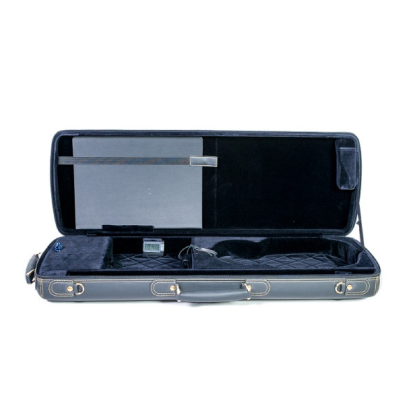 Étui rigide violon For-Tune CC rectangulaire Bleu 4/4 Gray/blue Gris/Azul