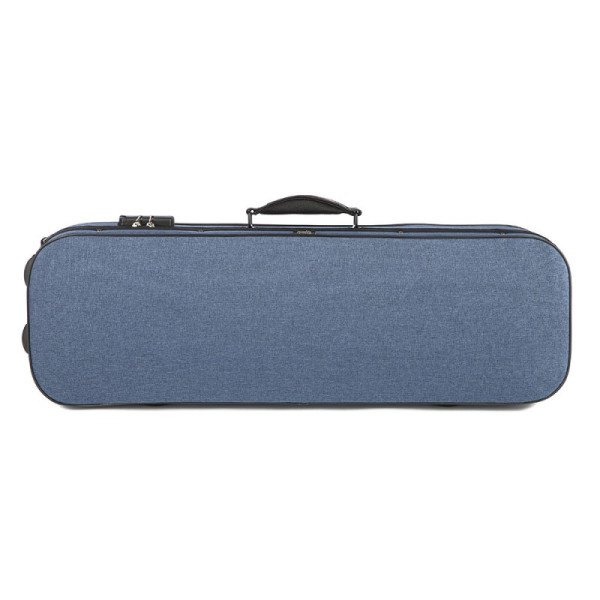 Custodia rigida violino Rapsody City rettangolare 4/4 4/4 Blu Azul