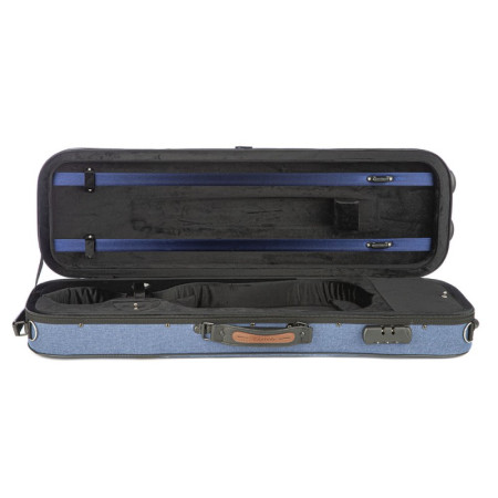 Buy Rapsody City rectangular 4/4 violin case Blue at the best price | València Violins