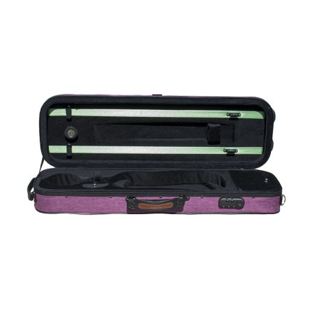 Étui rigide violon Rapsody City rectangulaire 4/4 4/4 Violet Morado
