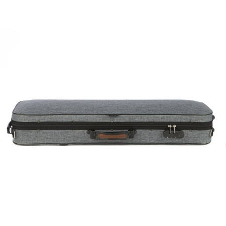 Estuche violín Rapsody City rectangular 4/4 4/4 Gray Gris