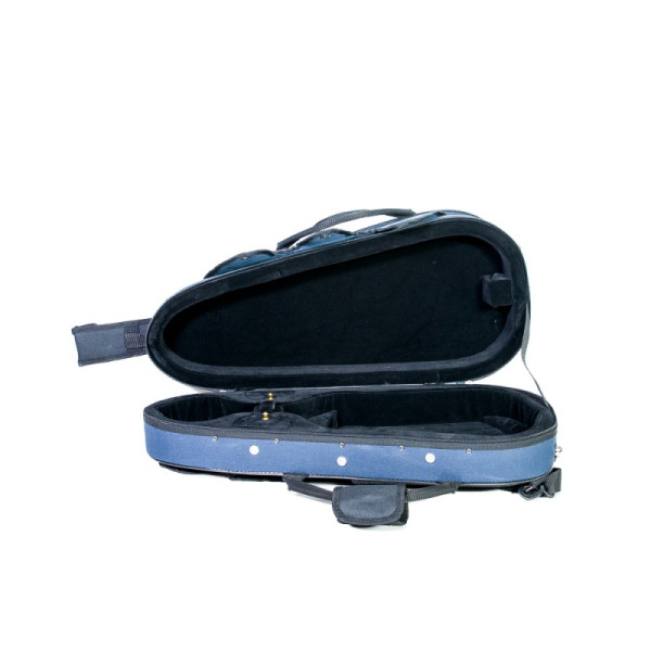 Étui rigide violon Rapsody Compact 4/4 4/4 Blue/black Bleu/Noir
