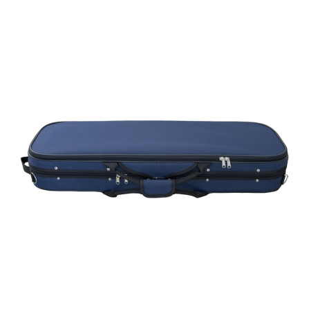Étui rigide violon Rapsody Elegance Rectangulaire 4/4 Bleu marine 4/4