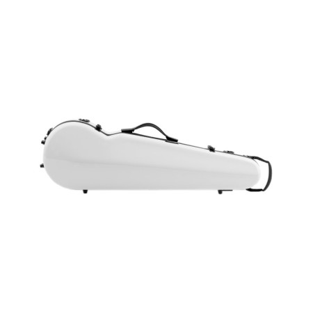 custodia rigida violino Rapsody Rainbow forma 4/4 4/4 White Bianco