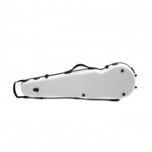 Étui rigide violon Rapsody Rainbow forme 4/4 4/4 Blanc 2