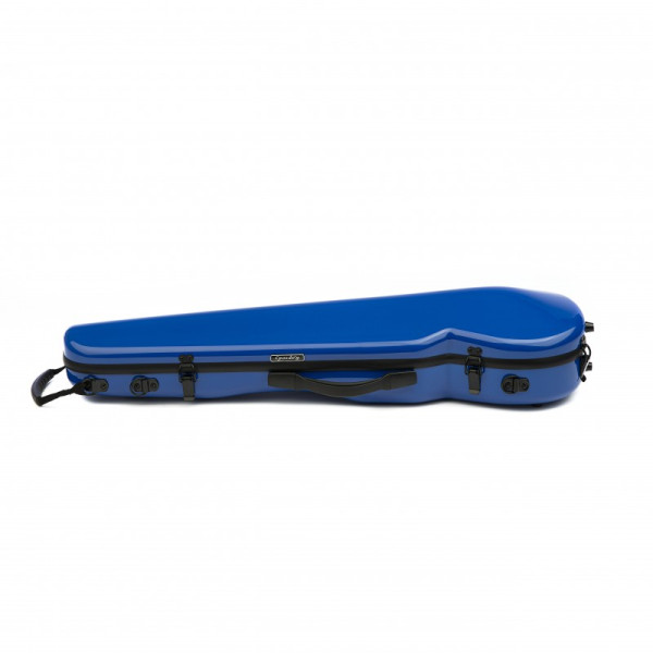 custodia rigida violino Rapsody Rainbow forma 4/4 4/4 Blue Blu
