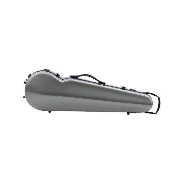 Étui rigide violon Rapsody Rainbow forme 4/4 4/4 Gray Gris