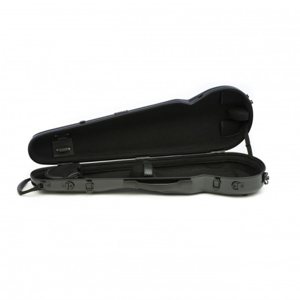 Étui rigide violon Rapsody Rainbow forme 4/4 4/4 Noir/étui rigide