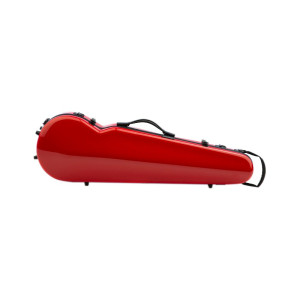Étui rigide violon Rapsody Rainbow forme 4/4 4/4 Rouge