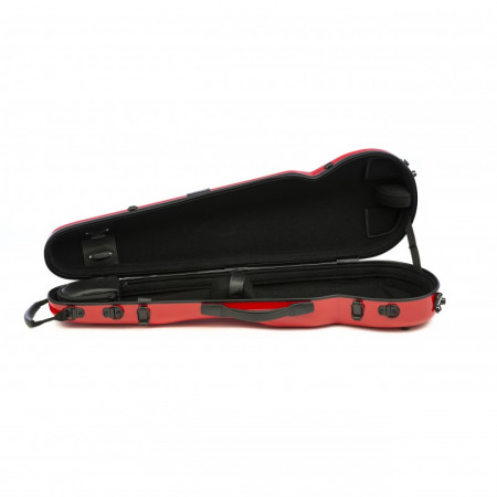 Custodia rigida violino Rapsody Rainbow forma 4/4 4/4 Rosso