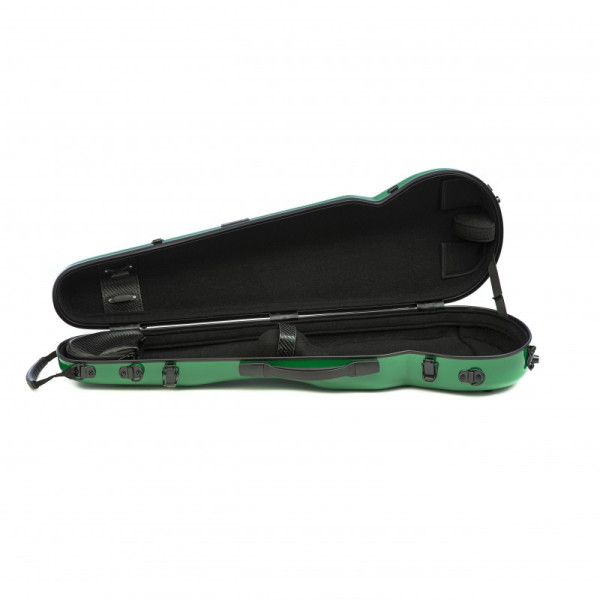 Custodia rigida violino Rapsody Rainbow forma 4/4 4/4 Verde