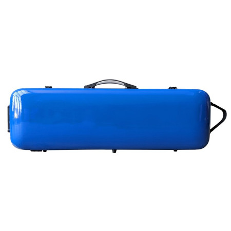 Comprar Estojo de violino Rapsody Rainbow retangular 4/4 Azul ao melhor preço | València Violins