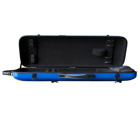 Buy Rapsody Rainbow rectangular violin case 4/4 Blue at the best price | València Violins