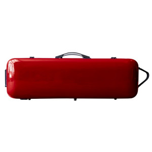 Étui rigide violon Rapsody Rainbow rectangulaire 4/4 4/4 Rouge/étui rigide